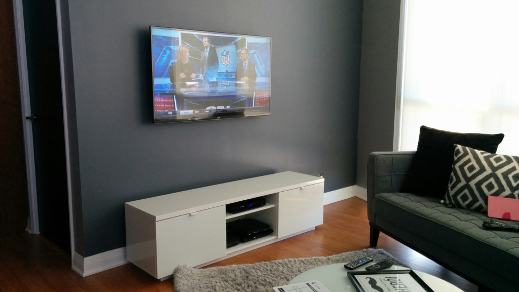 Cabinet Shelf for under wall mounted TV Toronto ...