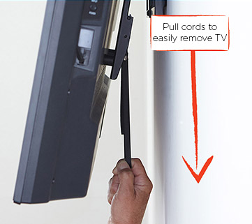 How To Take a TV Off a Wall Mount