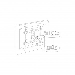 Flat Panel Column mount