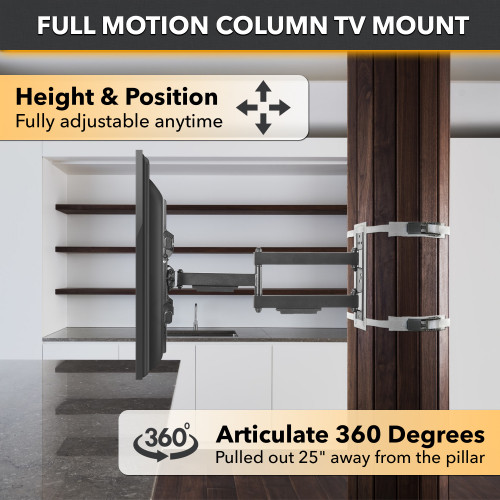 Can you mount a TV without drilling? LeslievilleGeek TV Installation