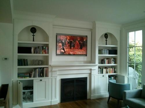 TV Wall Mounting Above Fireplace