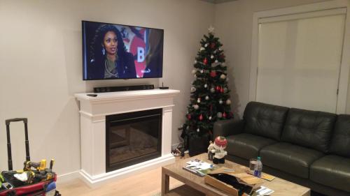 TV Wall Mounting Above Fireplace