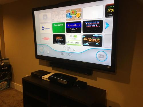 TV Wall Mounting with Soundbar Installation