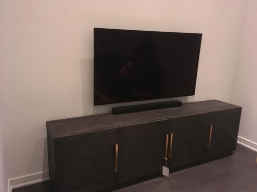 TV Wall Mounting with Soundbar Installation