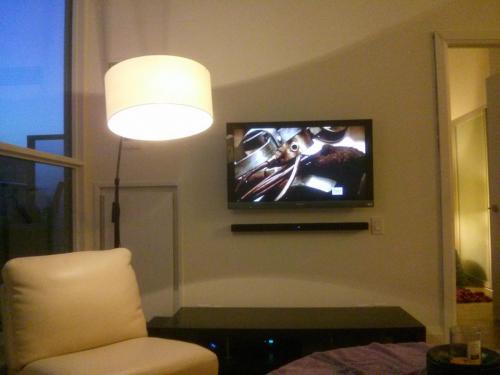 TV Wall Mounting with Soundbar Installation